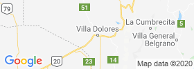 Villa Dolores map